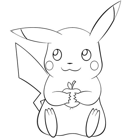 163 Pikachu Coloring Pages